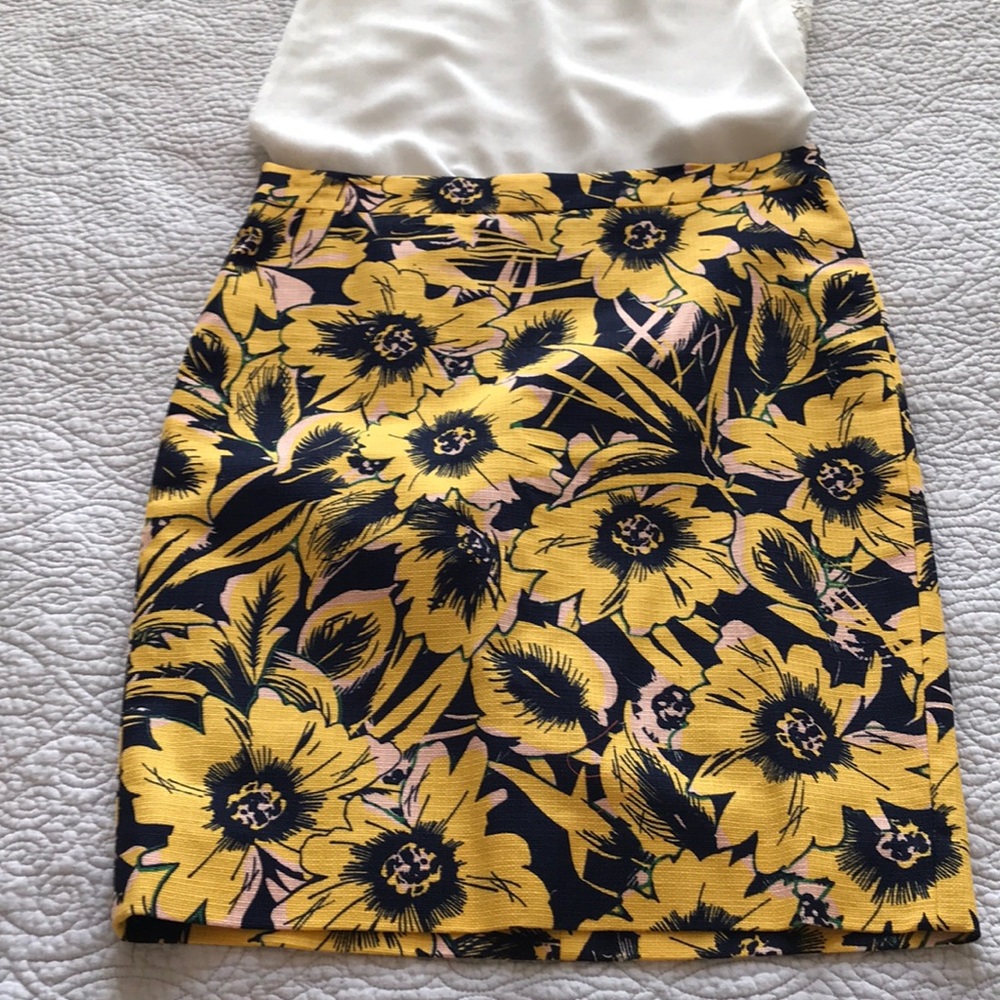 Floral skirt